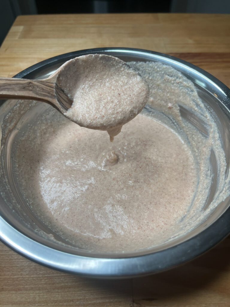 Lotus Bread Batter